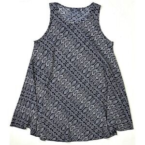 Highness Dress Women's One Size Plus Bohemian Blue